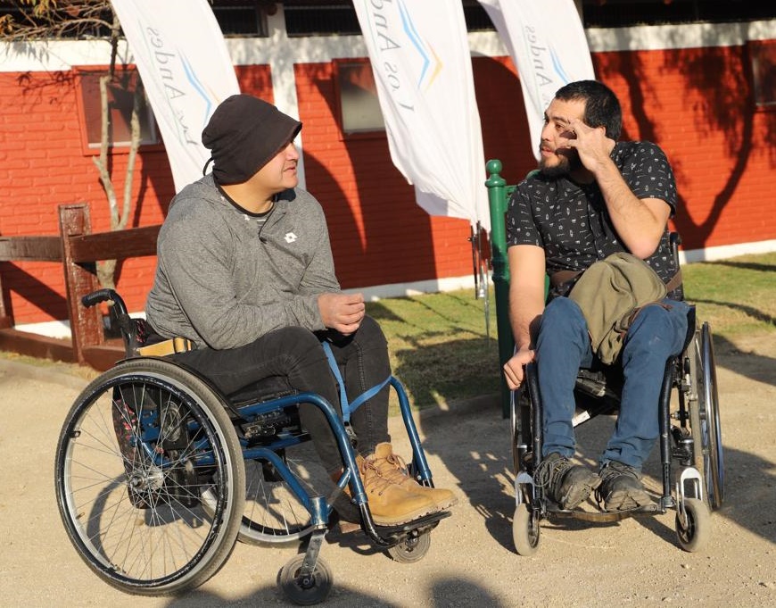 Andes On Line Inauguran Ba Os Inclusivos En Parque Urbano De Los Andes