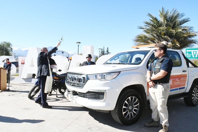 Andes On Line Dos Nuevas Camionetas Para El Patrullaje Preventivo En