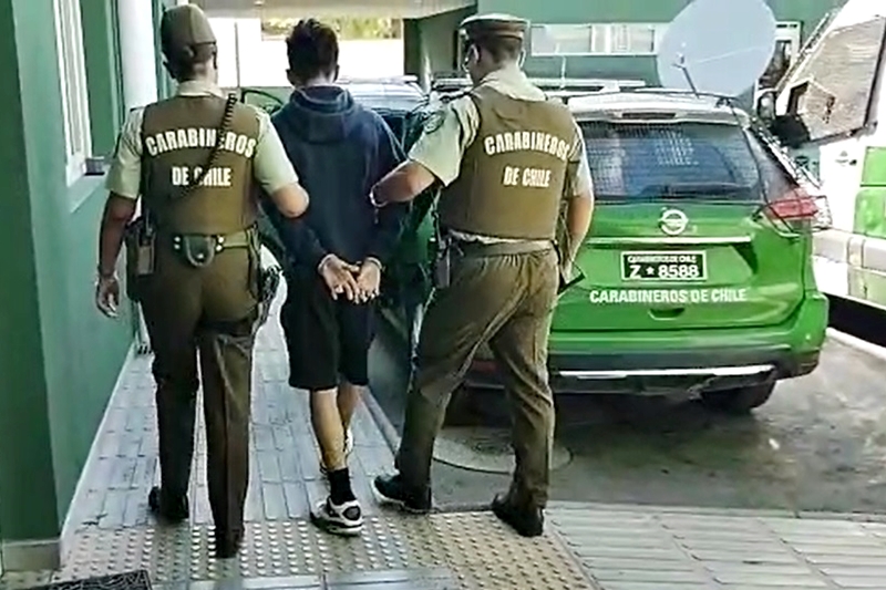 Andes On Line Sip De Carabineros Arresta A Sujeto Que Ocultaba Una