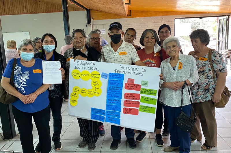 Departamento de Salud de San Esteban realizó Diagnóstico participativo con 18 clubes de adultos mayores para conocer sus necesidades