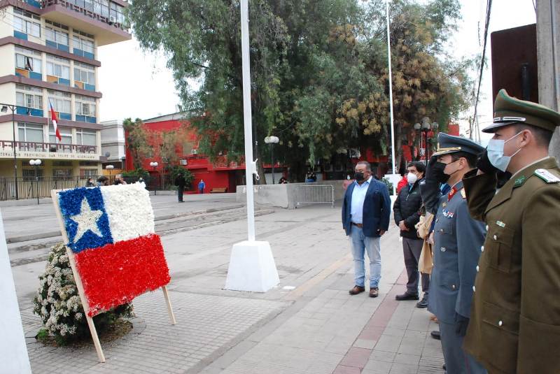 Andes On Line Con Ceremonia En Plaza De Armas De Los Andes Fueron