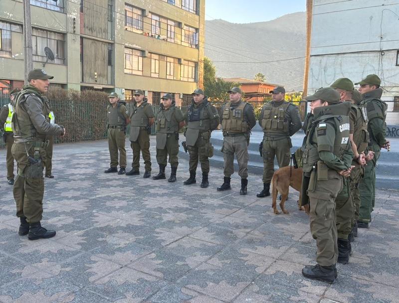 Detenidos, infracciones cursadas y controles preventivos deja Ronda Impacto de Carabineros en Llay Llay