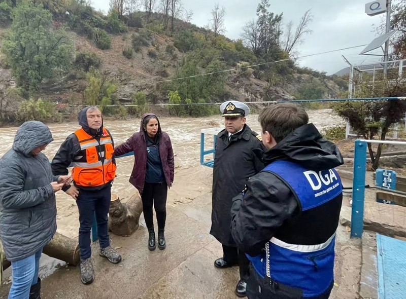 Andes On Line Alerta Roja Por Amenazas De Desbordes De Cauces En Las Provincias De Los Andes Y 9995