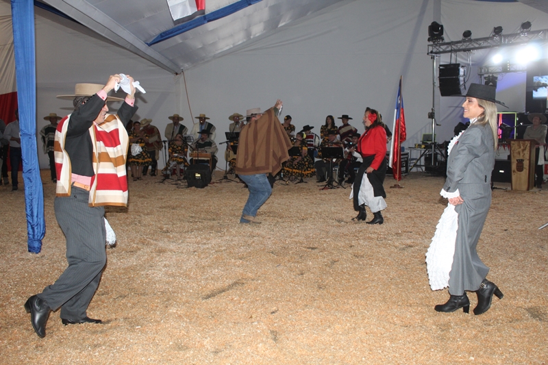 Las Fiestas Patrias ya se celebran en Los Andes.