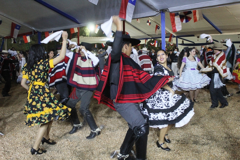 Las Fiestas Patrias ya se celebran en Los Andes.